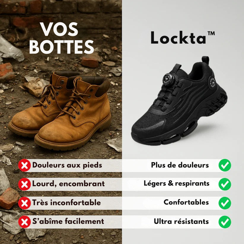 Lockta | Souliers de sécurité style sneaker Unisexe